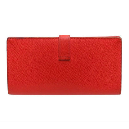 Hermes Leather Bearn Souffle Bifold Wallet — view 2