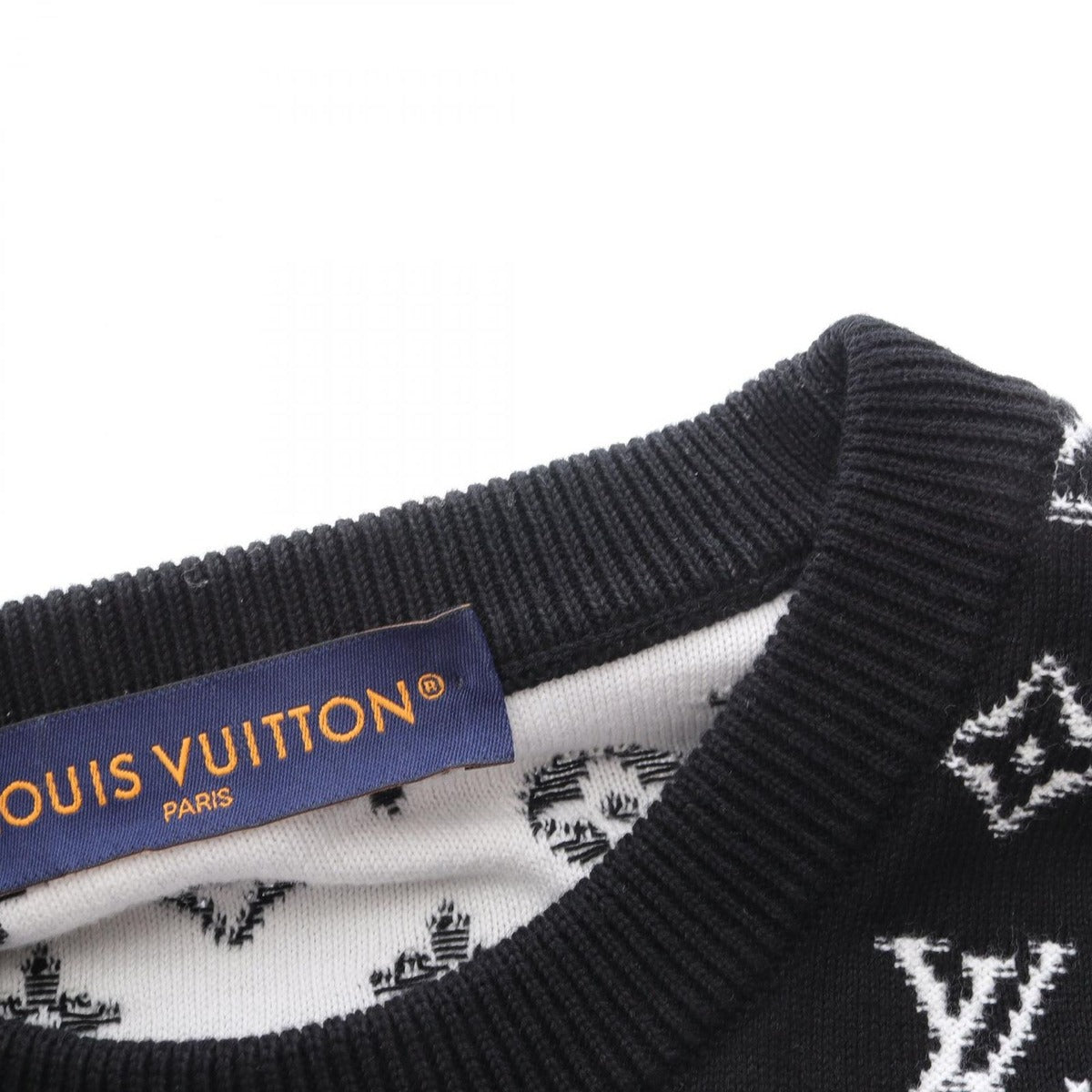 Louis Vuitton Knit Gradient Monogram Uso Cotton Sweater — view 7