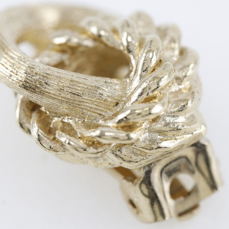 [dior] Christian Dior Gold Plated Ladies 8.5g Earring