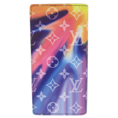 Louis Vuitton Portefeuille Blazer Monogram Sunset M80957 IC Chip Multicolor