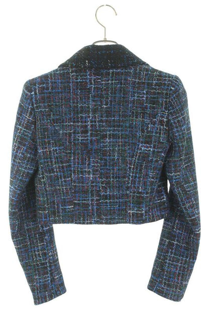 Chanel P72401v63978 Tweed Cropped Double Jacket Women 34