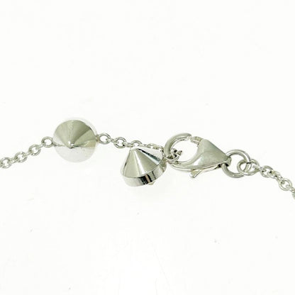 Gucci Silver Colored Stone Blinds for Love Necklace 10.5g 925 Engraved 469718