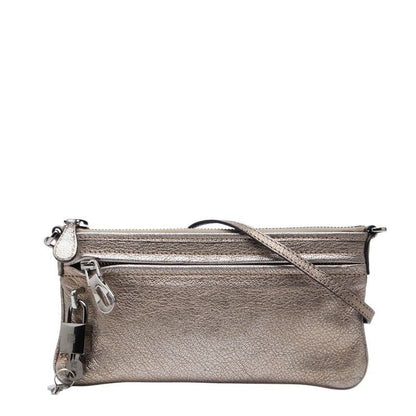 Loewe Gold Leather Padlock