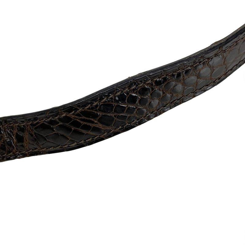 Hermes Shoulder Bag Mini Kelly Dark Brown Outer Stitching/gold Hardware