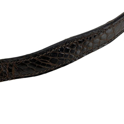 Hermes Shoulder Bag Mini Kelly Dark Brown Outer Stitching/gold Hardware