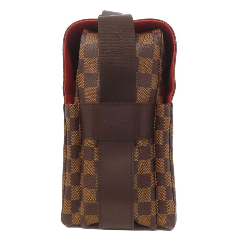 Louis Vuitton N45255 Naviglio Shoulder Bag Damier Canvas Women