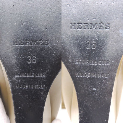 Hermes Khaki Size 23 Boots