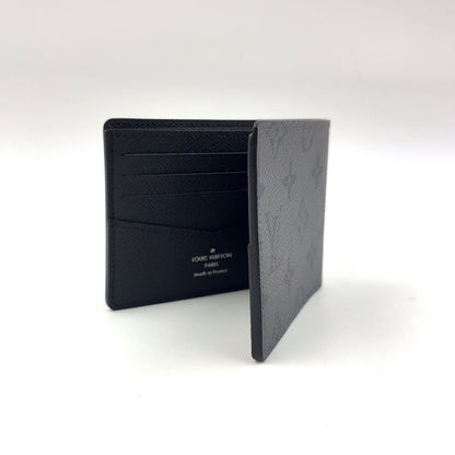 Louis Vuitton Portefeuille Calf Monogram Eclipse Gray Black Wallet — view 2