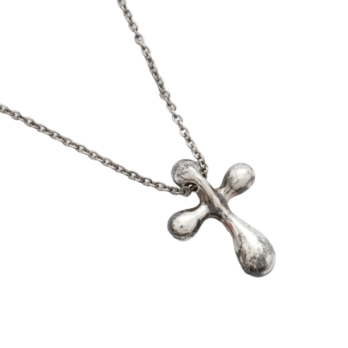 Tiffany & Co Necklace Small Cross Silver — view 2