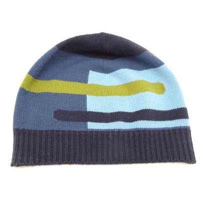 Hermes Knit Navy Cap