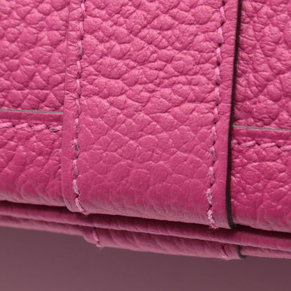 Hermes Tote Garden Party TPM Rose Purple Leather Pink — view 8