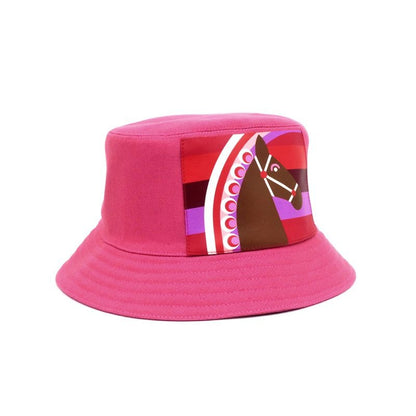 Hermes Fred Bucket Hat Pink Red Size 58 Apparel Others