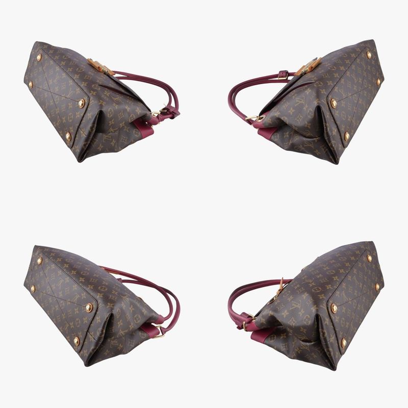 Louis Vuittonolympe Monogram / Brownish X Aurore Monogram Canvas X Calfleather