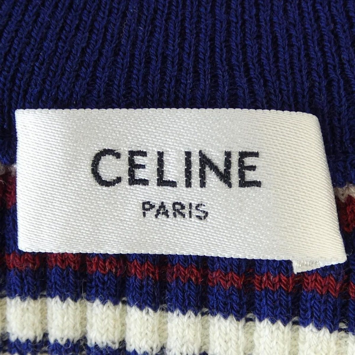 Celine Knit Sweater Navy — view 4