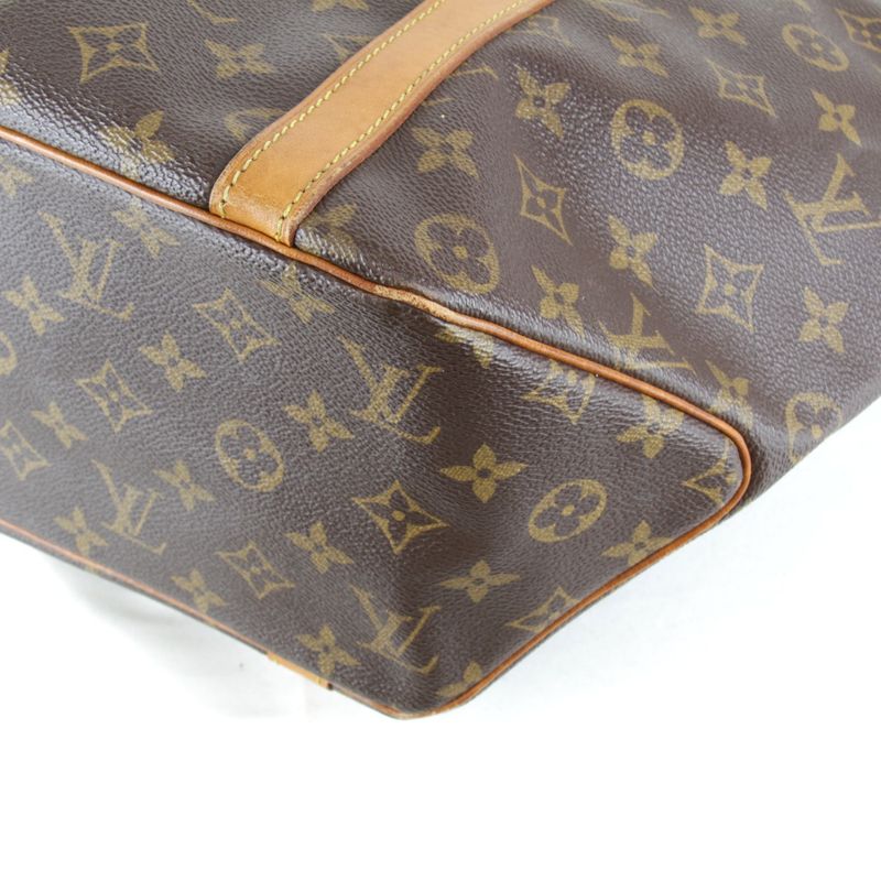 Louis Vuitton Sac Shopping M51180 Tote Bag Brown Monogram Canvas