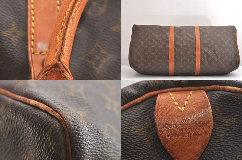 Louis Vuitton Monogram Keepall 60 Travel Boston Bag Old Shape LV 3218n