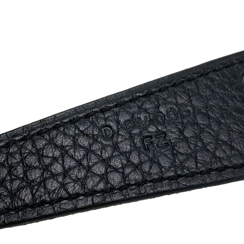 Hermes Shoulder Bag Lindy 30 Black Silver Hardware