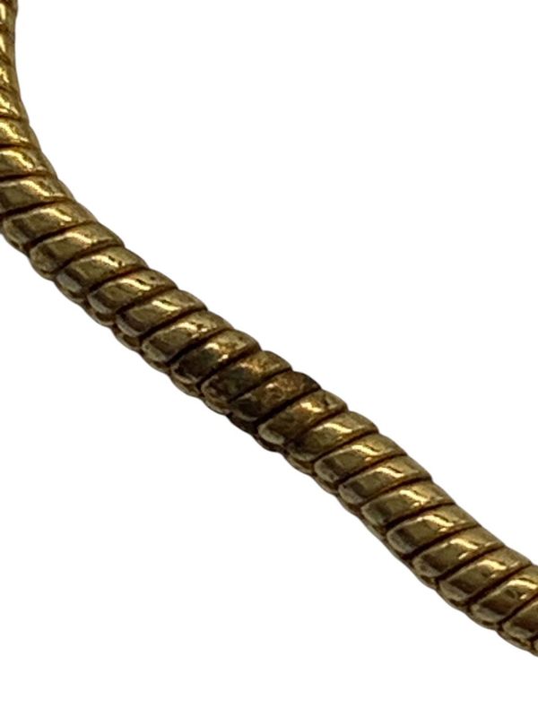 1421 Christian Dior Gold Necklace Preowned