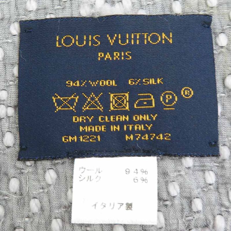 Louis Vuitton Scarf Echarpe Logomania M74742