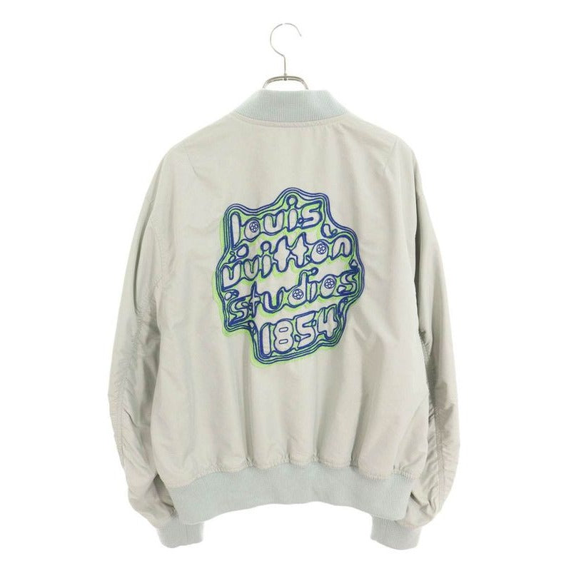 Louis Vuitton 23 AW Rm232 MO6 Hpb71 W Embroidered Lightweight Bomber Blouson — view 2