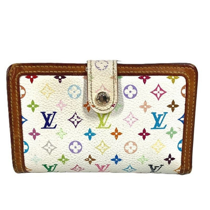 Louis Vuitton Bifold Wallet Portefeuille Viennois Monogram Multicolor
