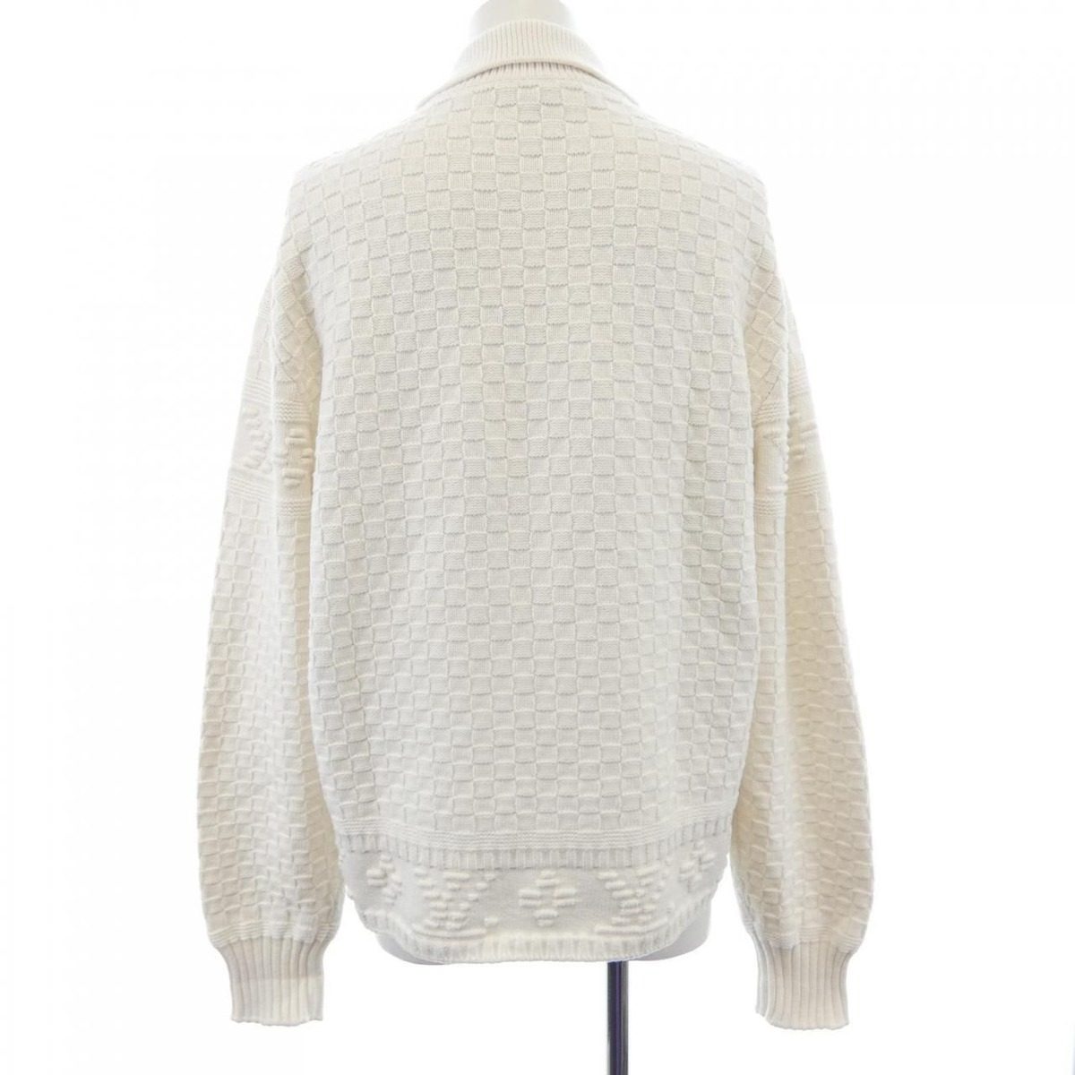 Louis Vuitton LV Damier Wool Blend Pullover Knit Sweater — view 2