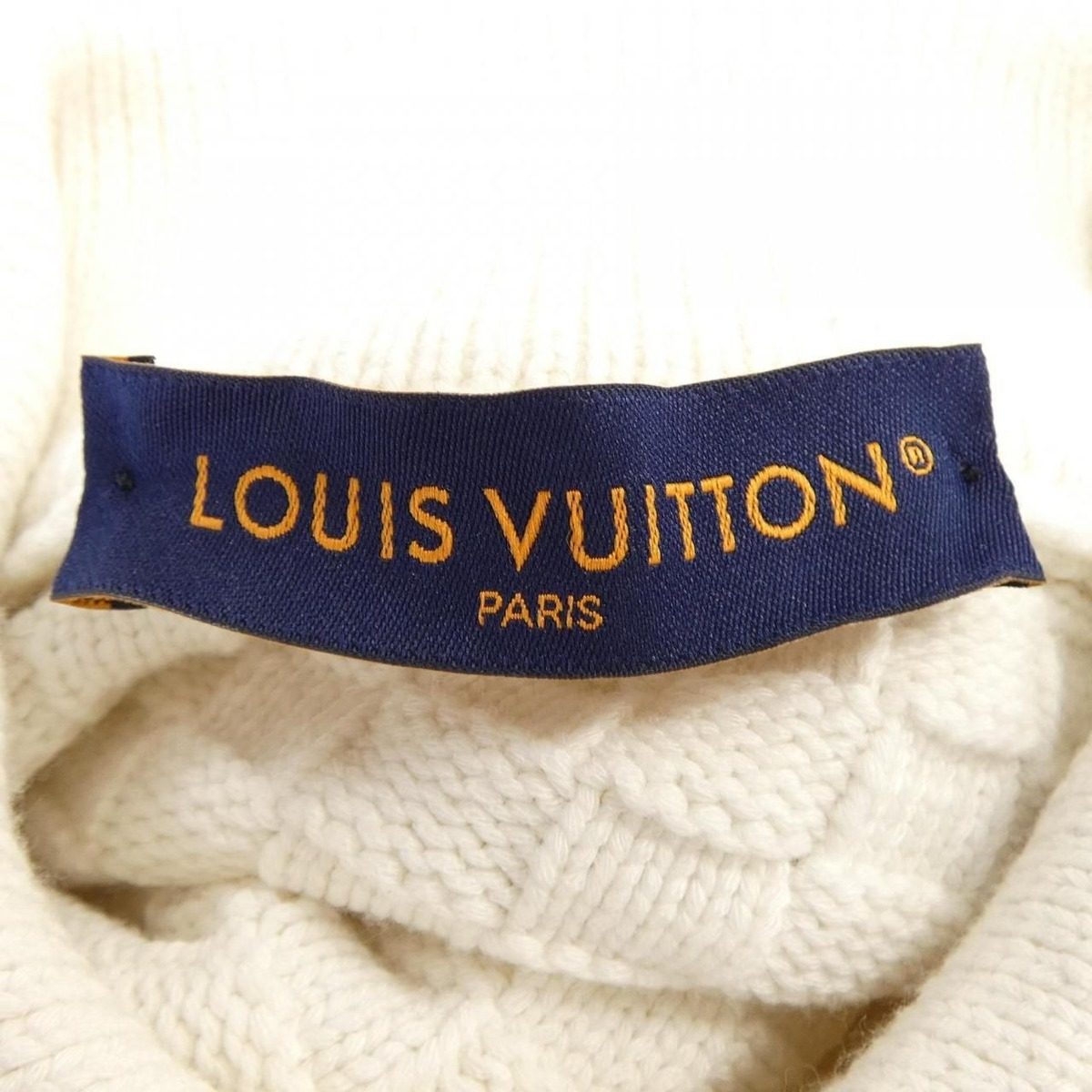 Louis Vuitton LV Damier Wool Blend Pullover Knit Sweater — view 4