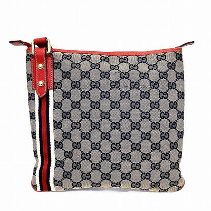 Gucci Sherry Line 144388 GG Canvas Bag Shoulder Bag Women
