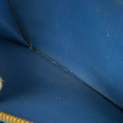 Louis Vuitton Epi Pochette Porte Monet Cles Di M63575 Toledo Blue Ladies Long