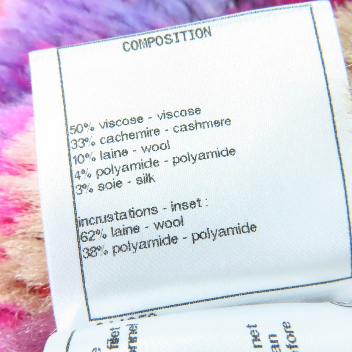 Chanel Cashmere Silk Blend CC Logo Button Coconeige Coat — view 9