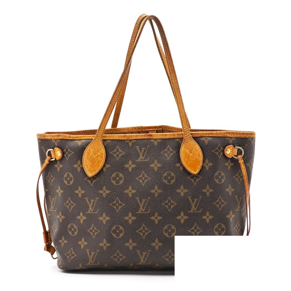 Louis Vuitton Neverfull PM Monogram Brown Tote Bag — view 3