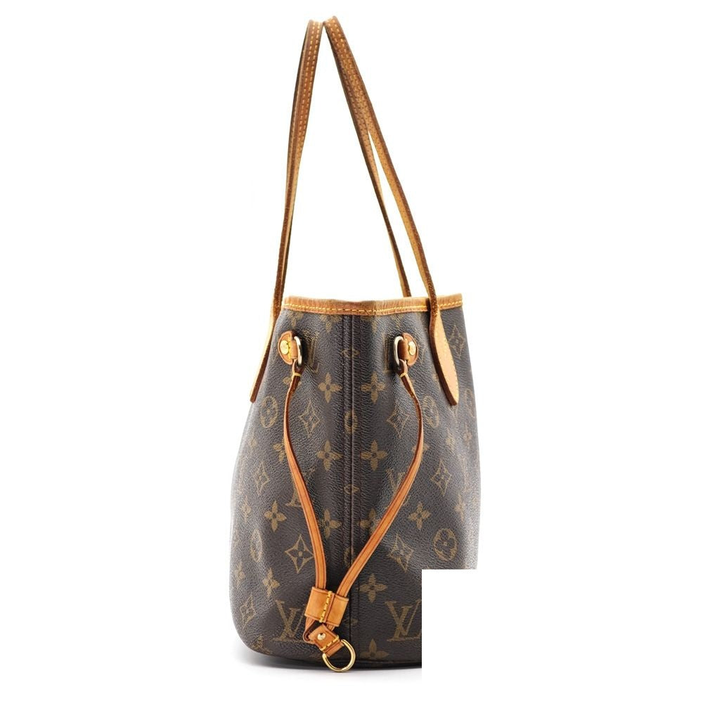 Louis Vuitton Neverfull PM Monogram Brown Tote Bag — view 5