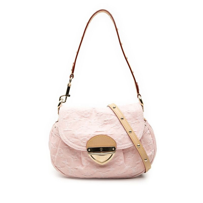 Louis Vuitton Monogram Denim Sunset Washed Pink