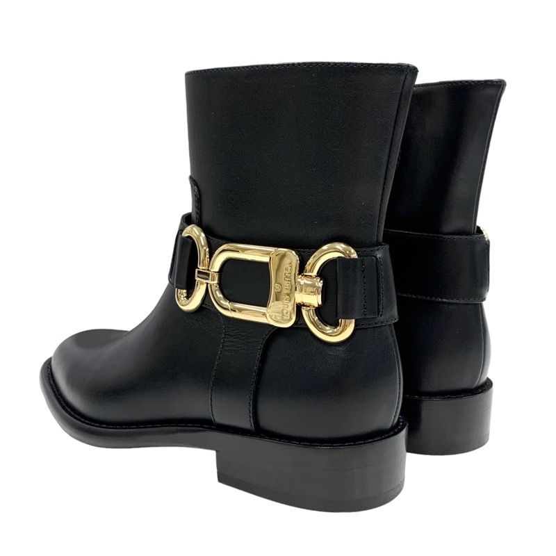 Unused Louis Vuitton Waist Side Line Boots Short Boots Ankle Boots Chain