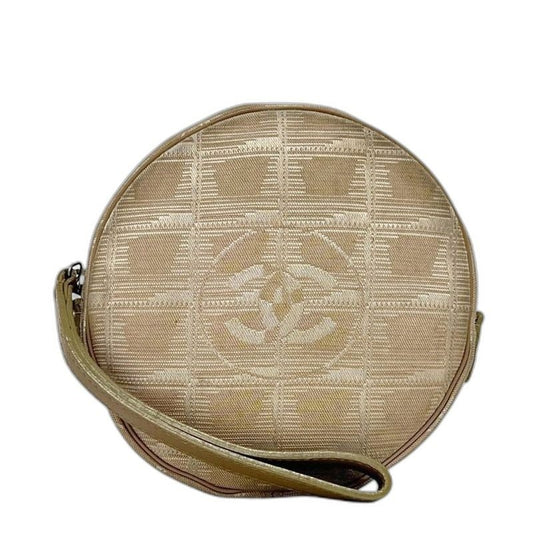 Chanel Neutral Pouch Beige New Travel