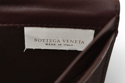 Bottega Veneta Wallet Men's Bottega Veneta Long Wallet Intrecciato Bordeaux