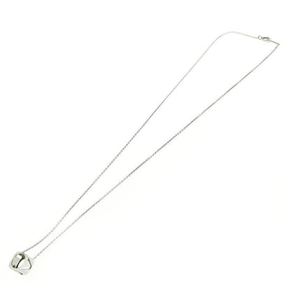 Tiffany & Co Silver Love Square Necklace 2.6g 925 Engraved 457122 Necklace