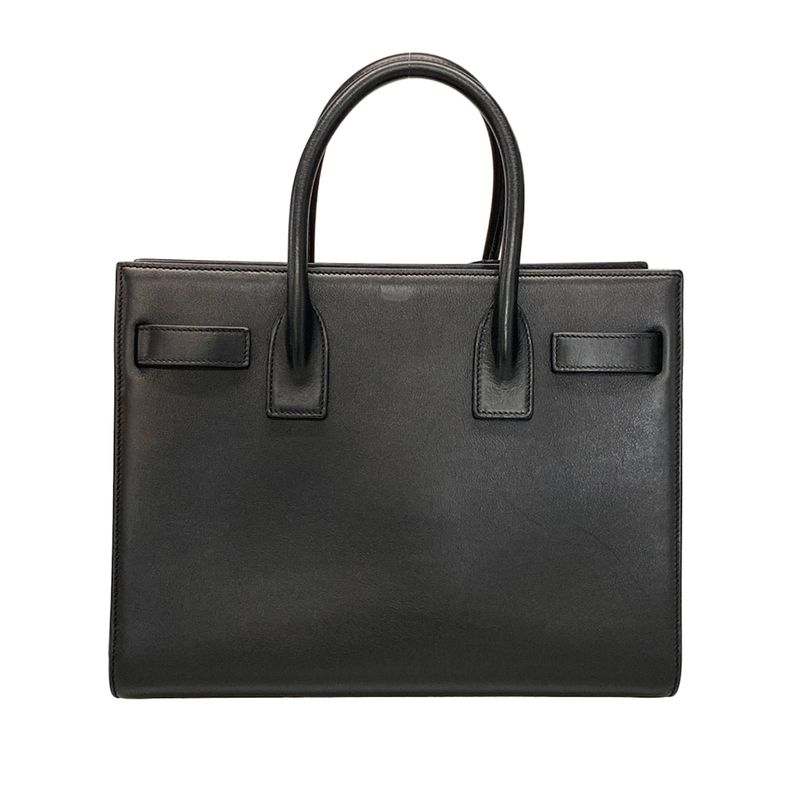 Saint Laurent Paris Handbag Sac De Jour Baby 421859 Black Leather