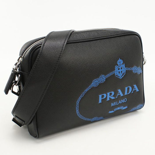Prada Saffiano Leather Pr93030 Shoulder Bag Shoulder Bag Men's