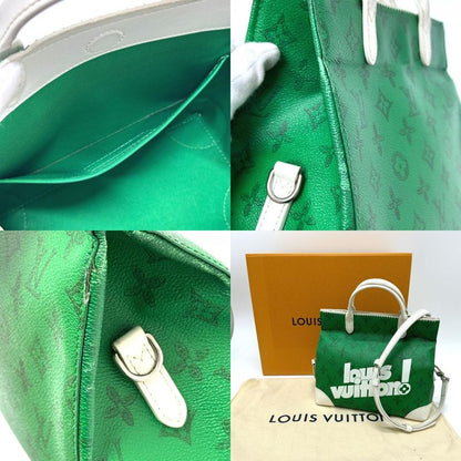 Louis Vuitton Handbag Everyday LV Ritter M80815 Monogram Canvas Green