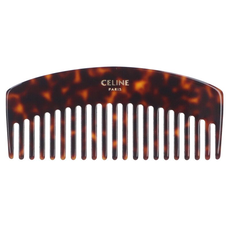 Celine Triomphe Hair Comb With Case Men's