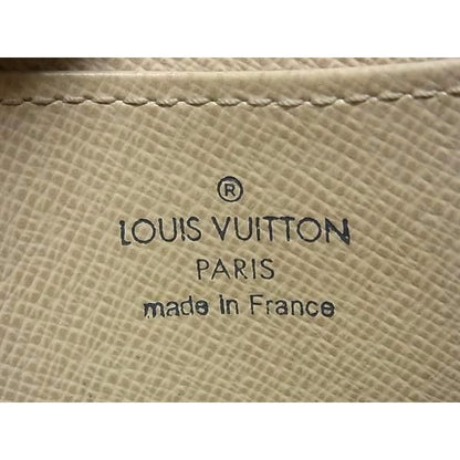Louis Vuitton Coin Case Zippy Purse White Damier Azur Gold — view 4