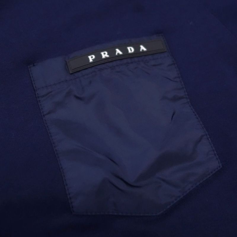 Prada T-shirt Cut And Sewn Long Sleeves Long Sleeves Cotton