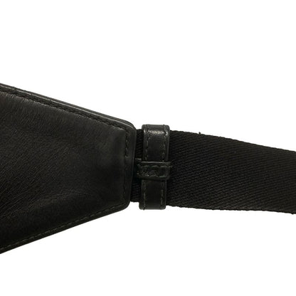 Bottega Veneta Intrecciato Black Leather Waist Pouch