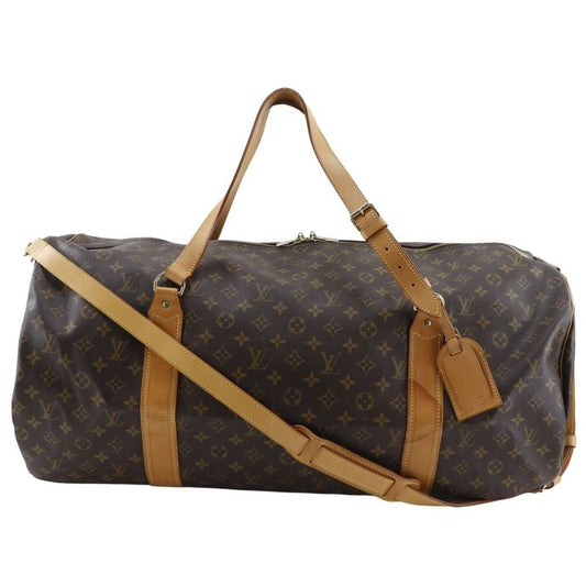 Louis Vuitton Sac Polochon Monogram Canvas Brown Boston Bag