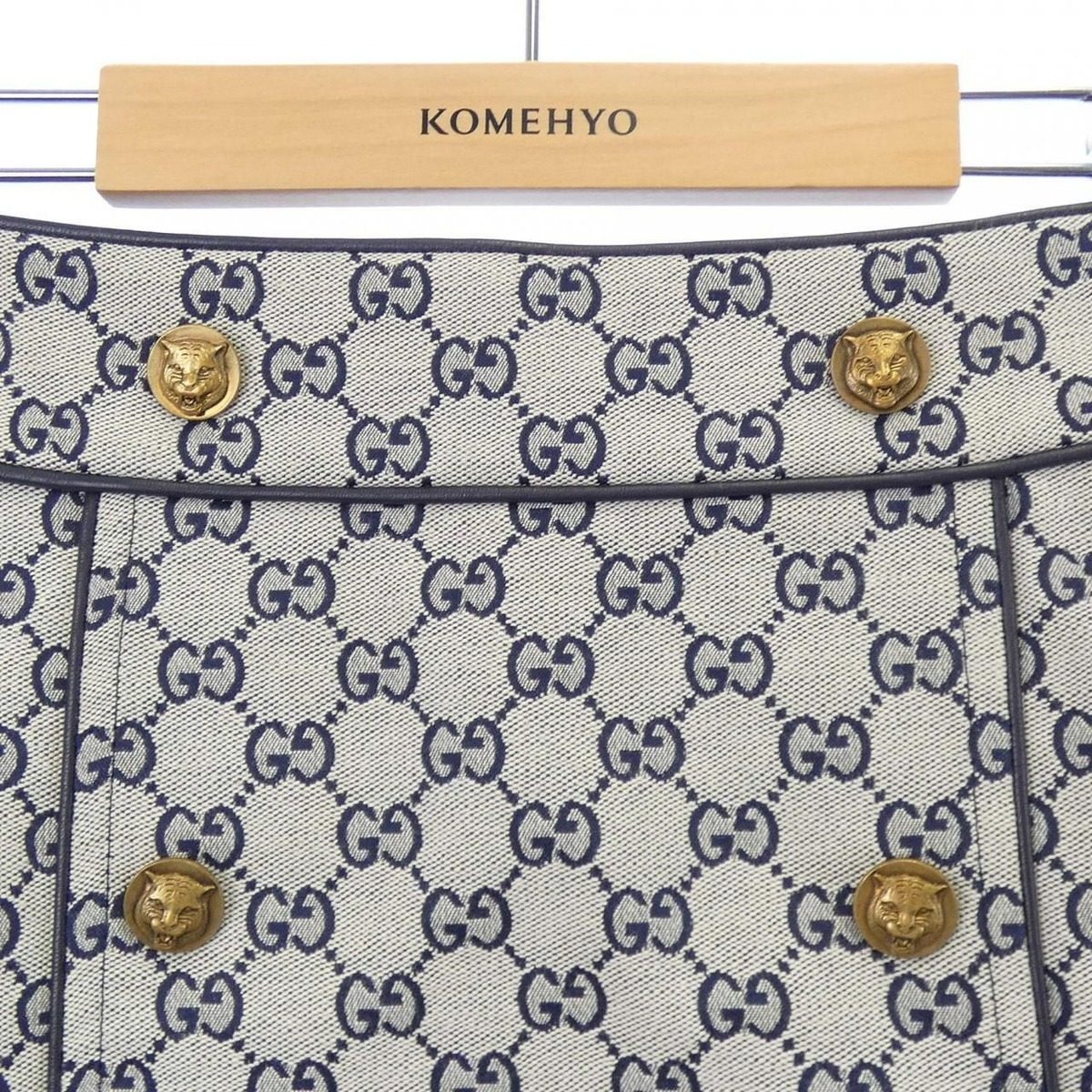 Gucci GG Skirt Navy — view 6