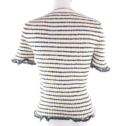 Christian Dior 25 SS 514 S75 A7014 Mariniere Short-sleeved Sweater 100% Cotton — view 3