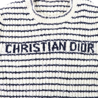 Christian Dior 25 SS 514 S75 A7014 Mariniere Short-sleeved Sweater 100% Cotton — view 5
