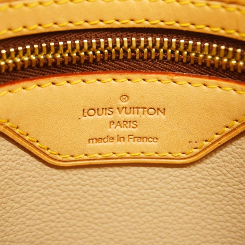 Louis Vuitton Tote Bag Monogram Bucket PM M42238 Brown Ladies