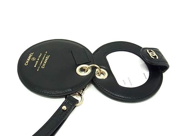 Chanel Coco Mark Matelasse Lambskin Name Tag Bag Charm Women's